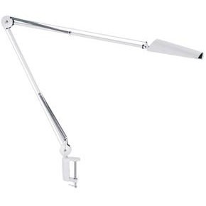 Luxo Air lampe med bordklemme i hvid