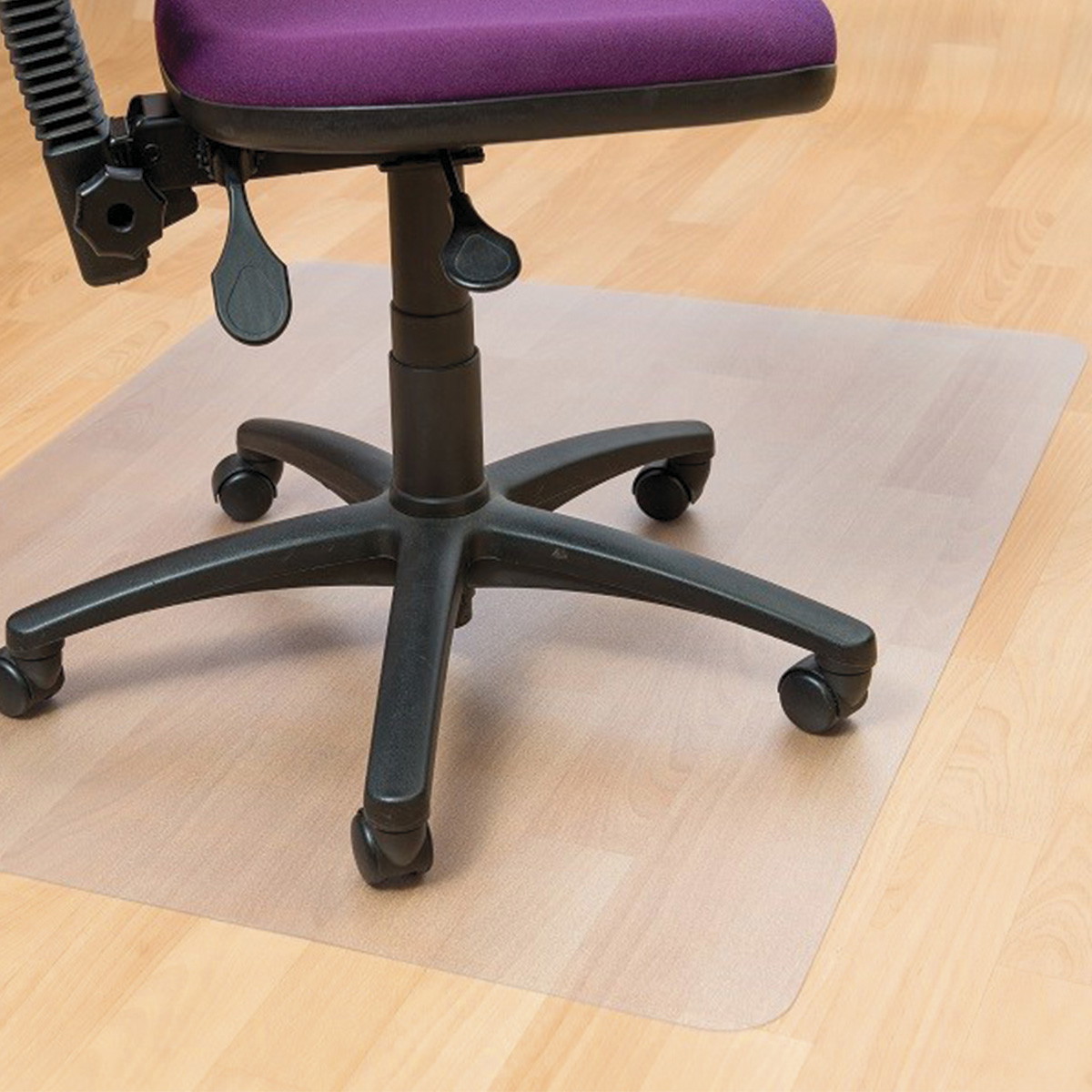 Floortex Budget stoleunderlag u/pigge 2mm 90x120cm