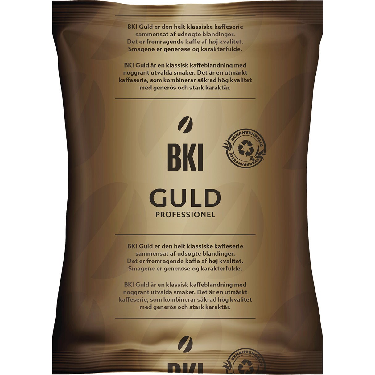 BKI Guld Java formalet kaffe 55g 110 stk