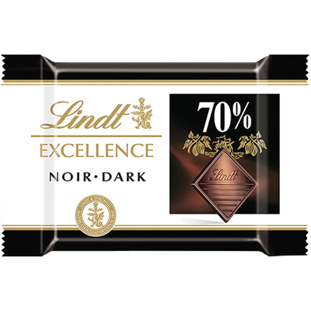Lindt Excellence 70% minichokolade 200 stk