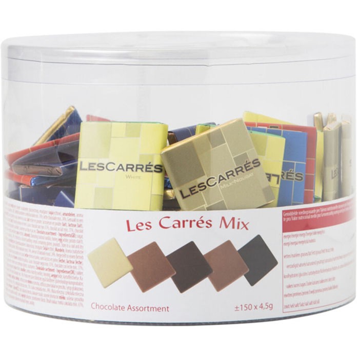 Les Carrés chokolademix 150 stk