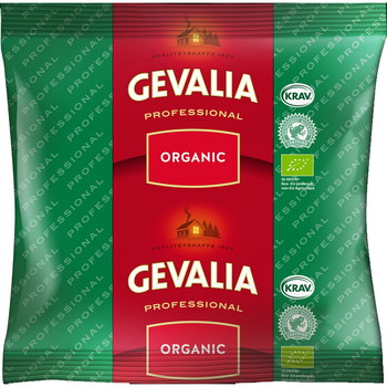 Gevalia Professional økologisk medium formalet kaffe 65g/64stk