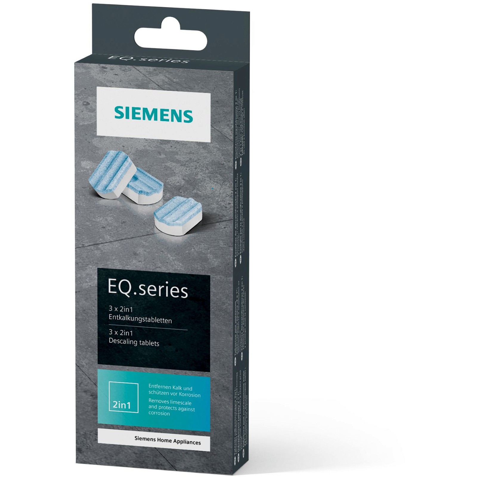 Siemens afkalkningstabs 3 stk TZ80002N t/espresso modeller