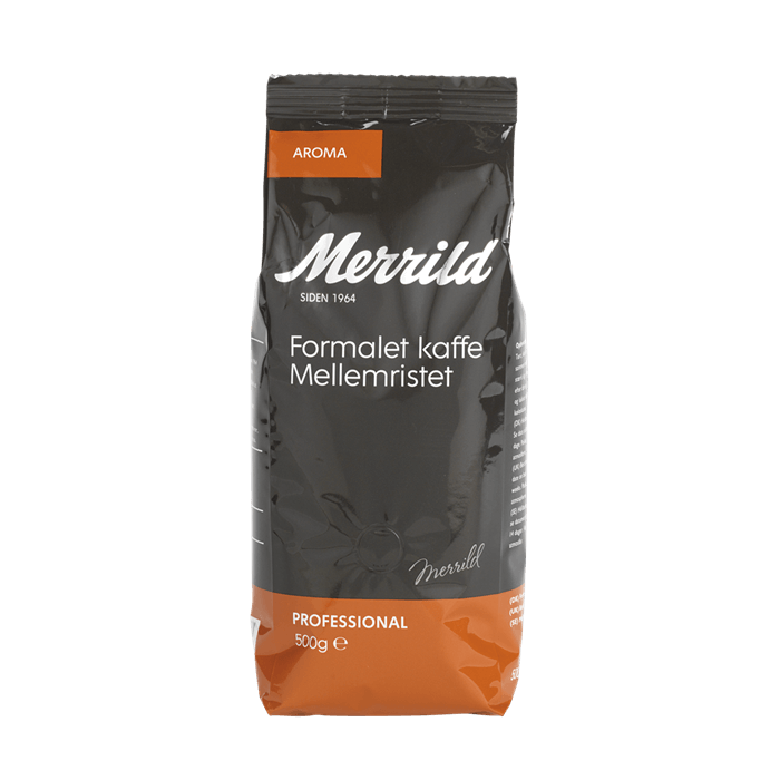 Merrild Aroma formalet kaffe 500g