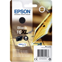Epson 16XL C13T16314012 Sort Blækpatron, 500 sider