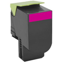Lexmark 80C2SM0 Magenta Lasertoner, 2.000 sider