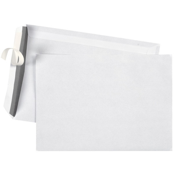 Kuvert C5P Peel & Seal 80g hvid 50stk
