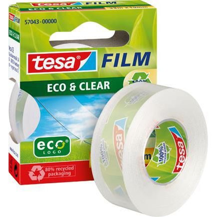 Tesa Eco & Clear tape 19mmx33m
