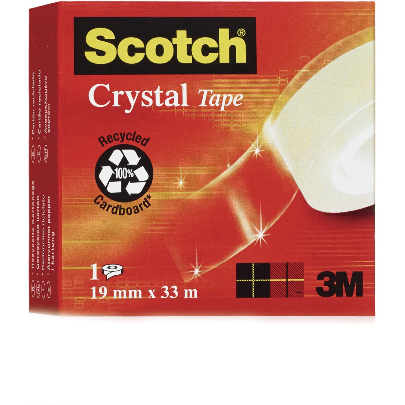 Tape Scotch Crystal 19mmx33m