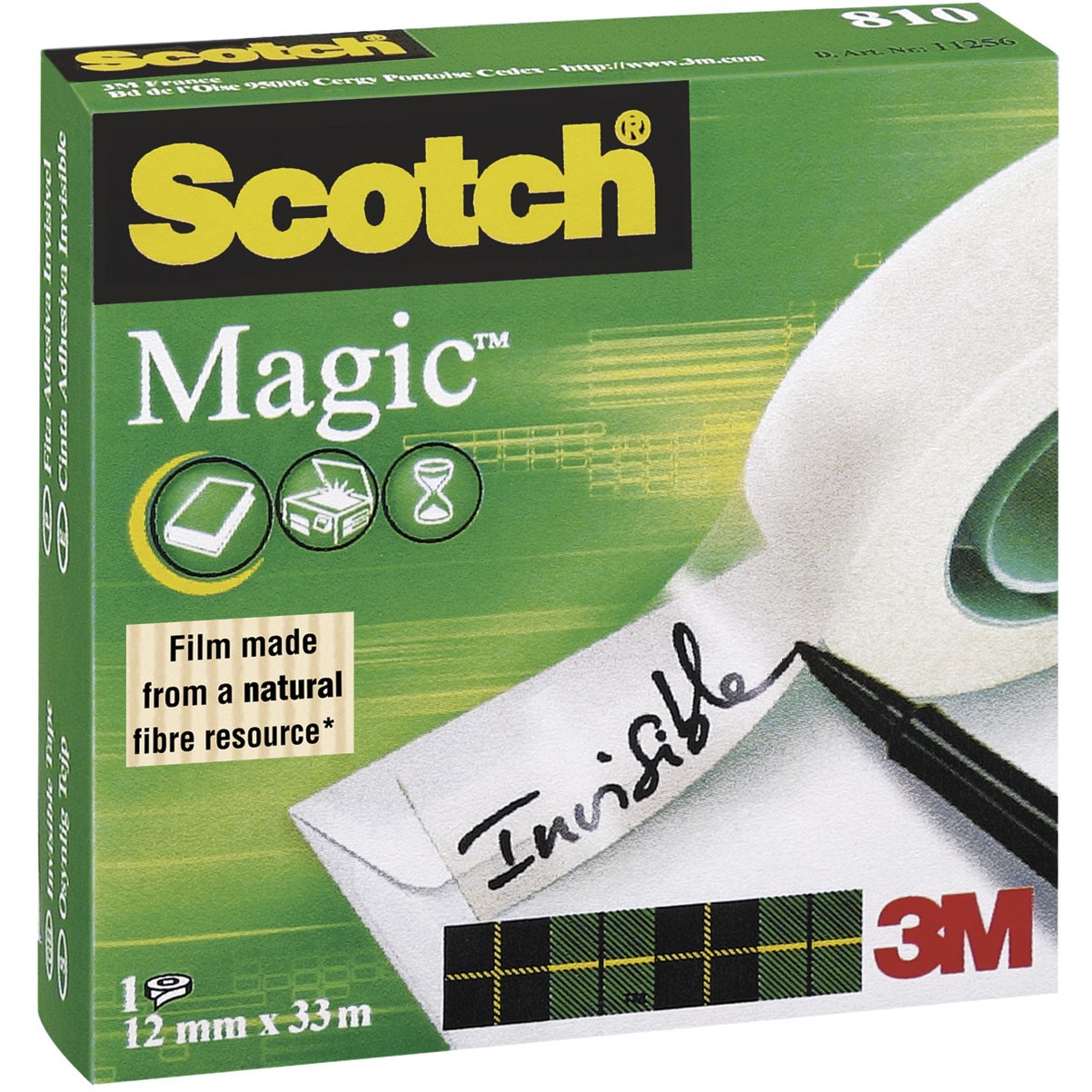 Sctoch Magic 810 tape 12mmx33m