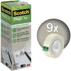 Scotch Magic 900 tape 19mmx33m hvid 9rl