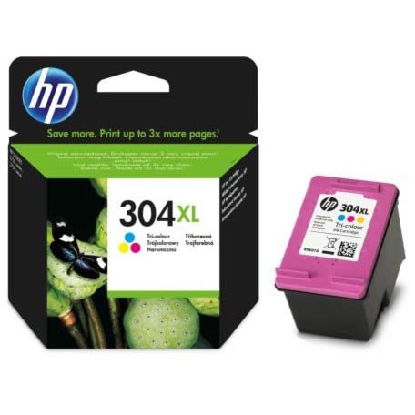 HP Blæk 304XL Tri-color