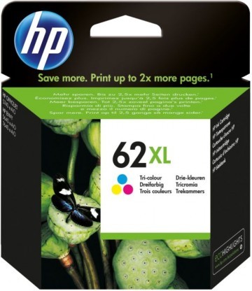 HP Blæk 62XL Tri-color