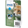 Epson T1282 C13T12824012 Cyan Blækpatron, 250 sider