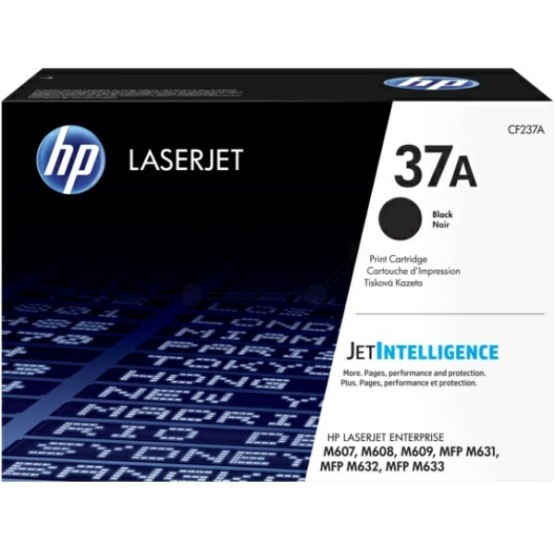 HP Toner LJ 37A sort LaserJet CF237A