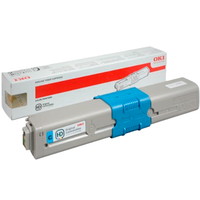 OKI 44469724 Cyan Lasertoner, 5.000 sider