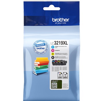 Brother LC3219XL CMYK Blækpatron, 3.000 sider