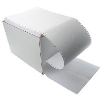 Bording A4 EDB-papir 1banet hvid 2500ark