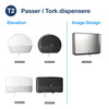 Tork 110255 Premium Mini Jumbo toiletpapir 3-lags T2 12rl