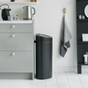 Brabantia Touch Bin vippelågsspand 40L Matt Black