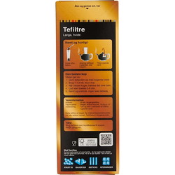 Schur tefiltre lang model 50stk