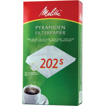 Melitta 202s pyramidefilter 100 stk