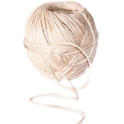 Hampgarn 6/6 100g 1,7mmx40m