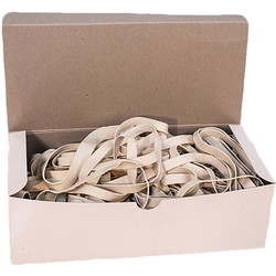 Gummibånd 5x220 mm hvid 500 g
