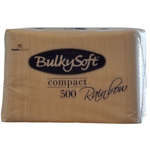 BulkySoft 33x33 cm 500 servietter buttermilk