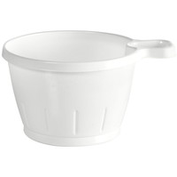 Kaffekop m/hank 21cl hvid 50stk