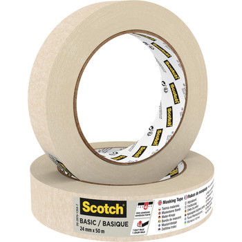 Scotch afdækningstape 24mmx50m beige 24ruller