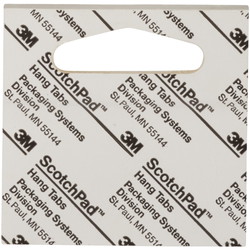 3M 1075 Hang tabs med deltahul 500stk