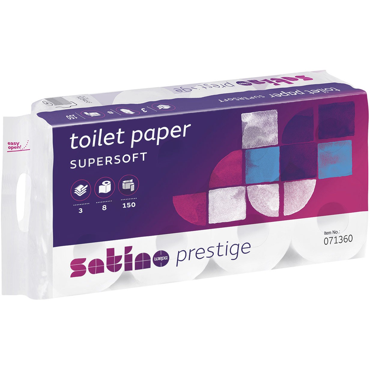 Satino Prestige toiletpapir 3lag 64rl