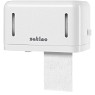 Satino Twin-Roll toiletpapirdispenser hvid