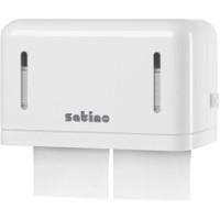 Satino Single Sheet toiletpapirdispenser hvid