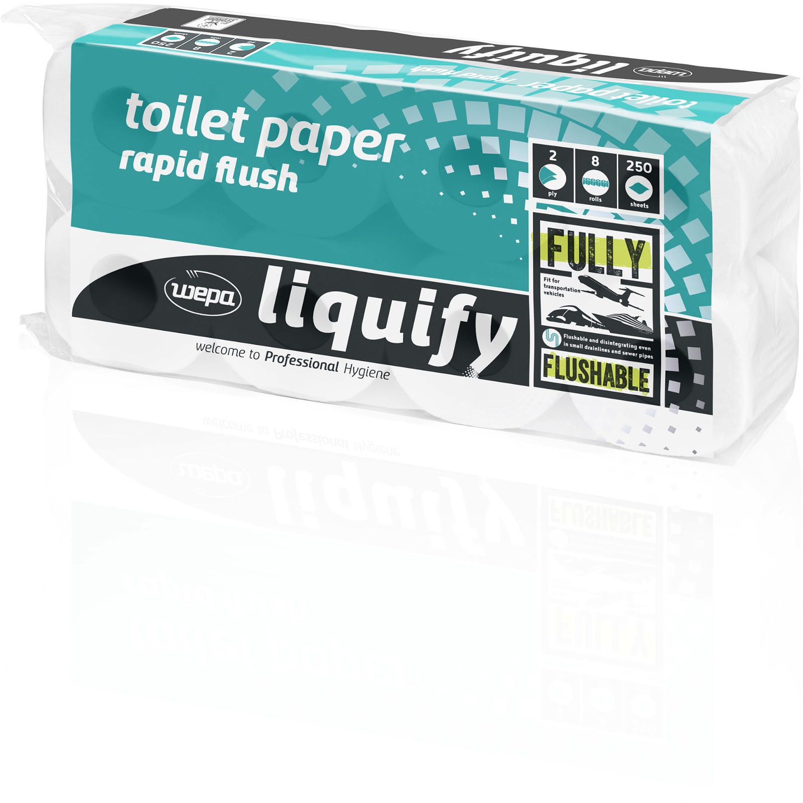 WEPA Liquify 2lags toiletpapir 64 ruller