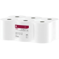 Satino HiLine aftørringspapir PT1 2-lags 20,5cmx220m 6rl