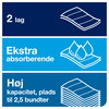 Tork 100288 Xpress Soft håndklædeark 2lags H2 hvid
