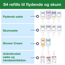 Tork 561608 touch-free dispenser t/skumsæbe S4 sort