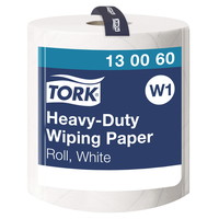 Tork 130060 Heavy-Duty W1 2lags aftørringspapir hvid