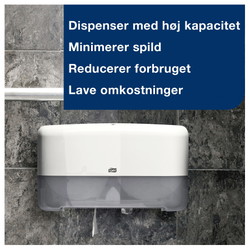 Tork 110253 Premium T2 Jumbo Mini 2lags toiletpapir 12 ruller