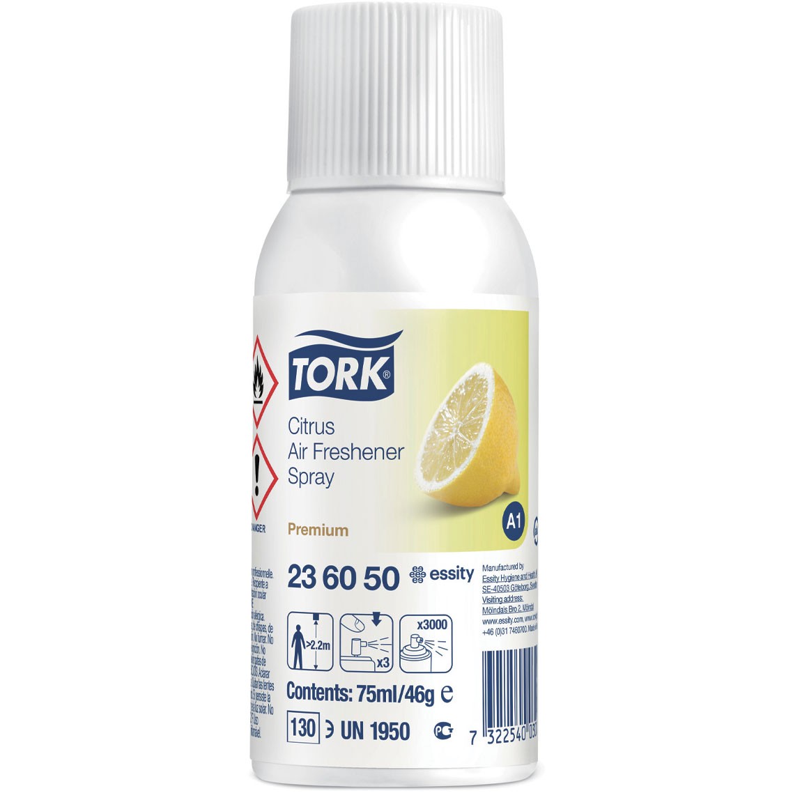 Tork A1 airfreshener-spray 75ml citrus