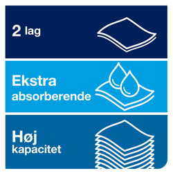 Tork 290016 Matic Soft H1 håndklæderulle hvid 6ruller