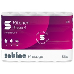 Satino Prestige køkkenrulle 3lags 32rl