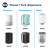 Tork 120150 Basic M2 1lags aftørringspapir gul 6ruller