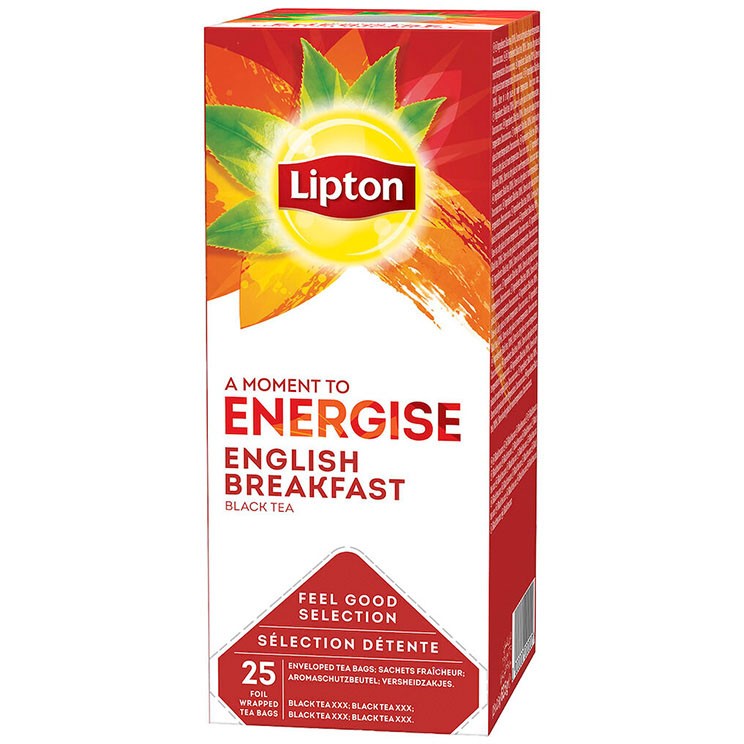 Lipton English Breakfast 25 tebreve