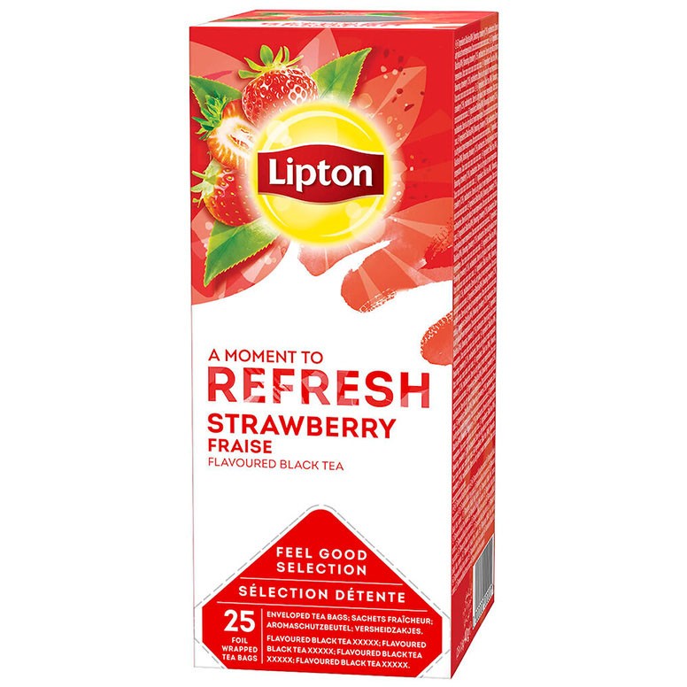 Lipton Strawberry 25 tebreve