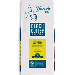 Black Coffee Amazonas kaffe hele bønner 1 kg