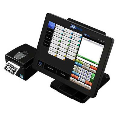 POS 2S kassesystem i sort