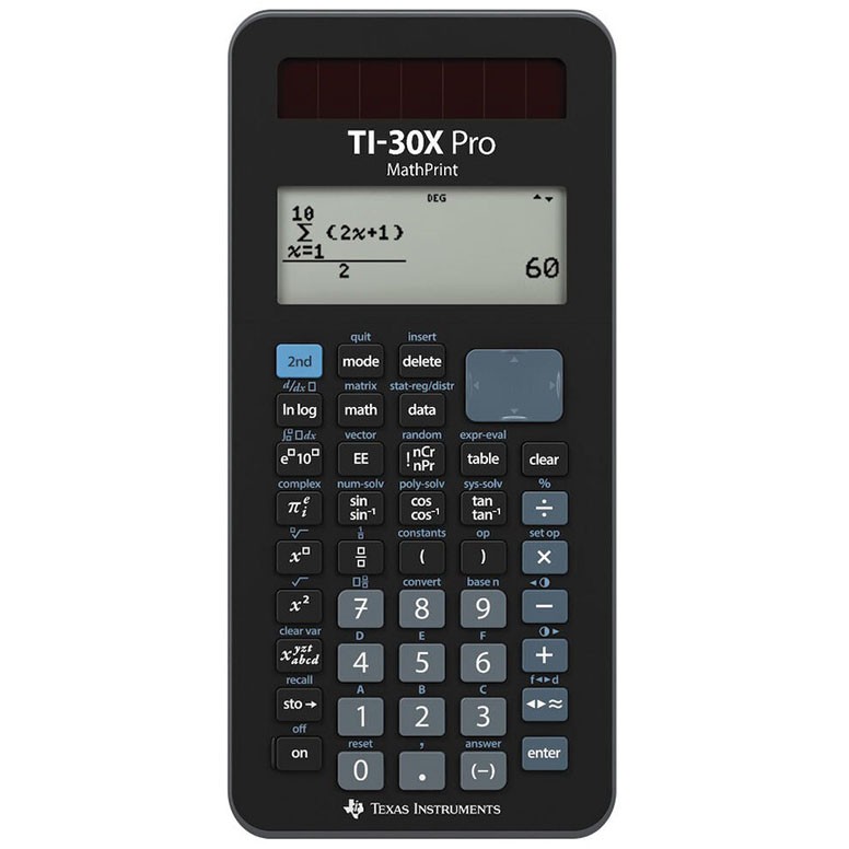 Texas TI-30X Pro MathPrint lommeregner